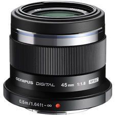 Olympus M. Zuiko Digital ED 45mm f/1.8 Lens - Black