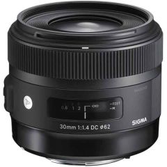 Sigma 30mm f1.4 DC HSM Art Lens for Canon