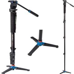 Benro A38FD Monopod & S2 Head