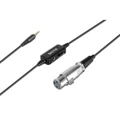 Boya BY-BCA6 XLR to TRRS Adapter Microphone Cable