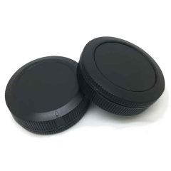Compatible Canon RF Lens and Body Cap Set