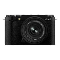 Fujifilm X-M5 Mirrorless Camera Black  + XC15-45mm Lens