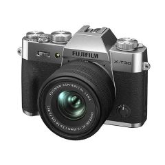 Fujifilm X-T30 II Mirrorless Camera Silver with XC 15-45mm f/3.5-5.6 Lens