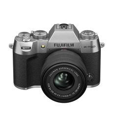 Fujifilm X-T50 Camera Silver with XC 15-45mm Lens