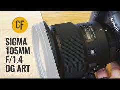 Sigma 105mm f/1.4 DG HSM Art Lens for Canon