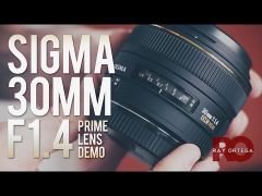 Sigma 30mm f/1.4 DC HSM Art Lens for Canon