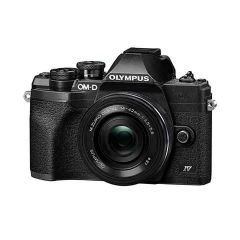 Olympus OM-D E-M10 Mark IV + 14-42mm Lens - Black