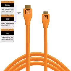 Tethertools TetherPro 4.6m HDMI Mini to HDMI 2.0 Cable