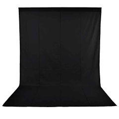 Xlite Muslin Black Background 3x6m