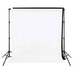 Xlite Standard Background Kit + White / Black 3x3m Muslin