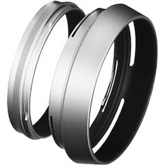 Fujifilm X100 Lens Hood LH-X100 - SILVER Incl AR-X100 Adaptor Ring 