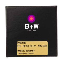 B+W 82mm MRC Nano 806 Master 1.8 Neutral Density Filter