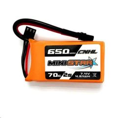 CNHL MiniStar 650mAh 7.4V 2S 70C Lipo Battery