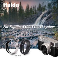 Haida X100 Lens Hood for FujiFilm X100 Series Digital Cameras