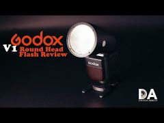 Godox V1 TTL Li-Ion Round Camera Flash for Sony