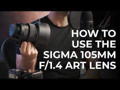 Sigma 105mm F1.4 DG HSM Art Lens for Nikon