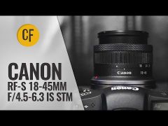 Canon RF-S 18-45mm f/4.5-6.3 IS STM Lens (White Box) SPOT DEAL