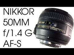 Nikon AF-S 50mm f/1.4G Lens SPOT DEAL