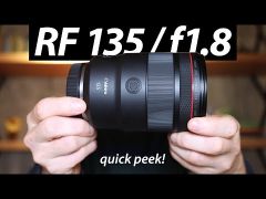 Canon RF 135mm f/1.8L IS USM Lens SPOT DEAL