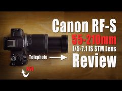 Canon RF-S 55-210mm f/5-7.1 IS STM Lens  - White Box SPOT DEAL