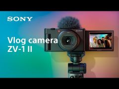 Sony ZV-1 II Vlog Camera - Black