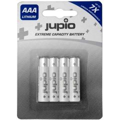 Jupio 4 x Lithium VPE-14 Rechargeable AAA Batteries JBLAAA4
