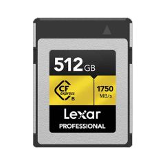 Lexar 512GB Gold Series Professional CFexpress Type B Memory Card