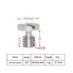 3/8 inch Adapter Screw S28