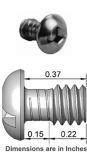 Wimberley SW-105 Screw  for P-5 Camera Body Plate