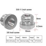 Adapter Screw 5/8-11 inch Male to 3/8 inch Female Z10