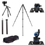 Benro FGP18C Go Plus Carbon Fibre Tripod + V1 Head FGP18CV1