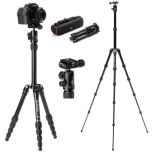 Benro MeFoto Aluminium Backpacker Tripod  - Black