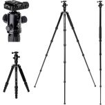 Benro MeFOTO GlobeTrotter Aluminum Tripod Kit - Black