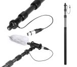 Boya BY-PB25 Carbon Fibre Boom Pole with Internal XLR Cable