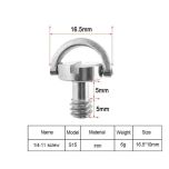 D Ring 1/4-11 inch Adapter Screw S15