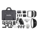 Godox ML-Kit2 ML30 Bi-Colour 3 Head LED Light Kit