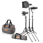 Godox S30 3 Head Focusing LED Light Kit