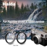 Haida NanoPro X100 Clear Filter for FujiFilm X100 / X100VI Series Digital Cameras - Silver