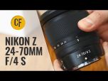 Nikon Z 24-70mm f/4 S Lens SPOT DEAL