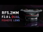 Canon RF 5.2mm f/2.8 L Dual Fisheye 3D VR Lens