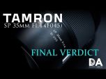 Tamron SP 35mm F/1.4 Di USD Lens for Nikon