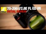 Nikon 70-200mm f/2.8E FL ED VR Lens CLEARANCE