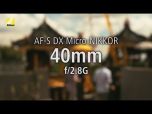 Nikon AF-S DX 40mm f/2.8G Macro Lens DISCONTINUED
