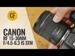 Canon RF 15-30mm f/4.5-6.3 IS STM Lens