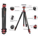 Ifootage TA6S Gazelle Uprise Aluminium Tripod