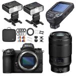 Nikon Z7 II + Nikon Z 105mm f/2.8 Macro Lens + Godox MF12 + XProIIN - Dentist Kit