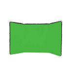 Panoramic Background 4m Chromakey Green