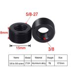 Reducing Adapter Screw 5/8-27 inch to 3/8 inch