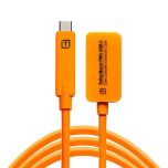 Tether Tools Tetherboost Pro USB-C Core Controller Extension - Hi Vis Orange