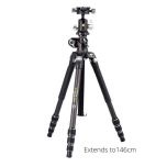 Vanguard Veo 3T+ 234CB Carbon Fibre Travel Tripod + BH-110S Ball Head